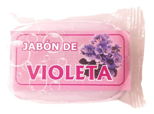 Jabón Artesanal Violeta (calma, Relaja Y Libera Impurezas)