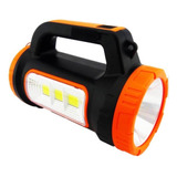 Linterna Recargable Solar Led + 9 Cob Multifuncional 3w 15wi