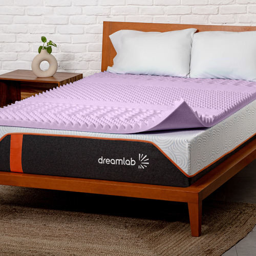 Dreamlab Colchoneta Memory Foam 5cm Lavanda [king Size]