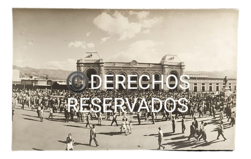 Foto Antigua Original, Plaza Cisneros Estación Ferrocarril