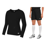 Conjunto Remera Y Shorts De Futbol Deportivo De Mujer G6