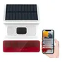 Sirena Wifi Ext Inalambrico C\u002Fsensor Movimiento Panel Sol Blanco | Envío gratis
