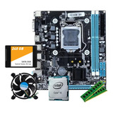 Kit Processador I5 3470 + Placa H61  + 8gb Ddr3 +ssd 240gb