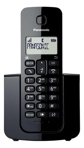 Panasonic Teléfono Inalámbrico Dect, 1 Auricular Negro