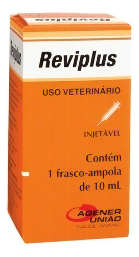 Reviplus 50 Ml - Estimulante Cardiaco E Cafeina P/ Cavalos