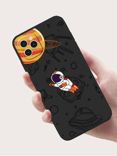 Estuche Forro Funda  Case Para iPhone Astronauta