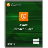 Avast Breachguard - 3 Dispositivos 1 Ano