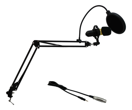 Microfono Kit Streaming Brazo Articulado Alta Fidelidad