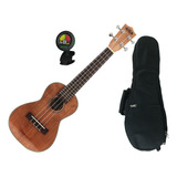 Ka-cg - Ukelele De Concierto De Caoba Brillante Bolsa D...