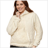 Blusa De Frio Tendência Pelúcia Teddy Capuz Bolso Canguru 