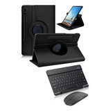 Capa Com Teclado + Mouse P Tablet Samsung Galaxy Fe 12.4