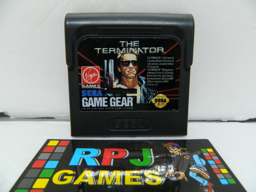 The Terminator Original P/ Game Gear - Loja Física Rj