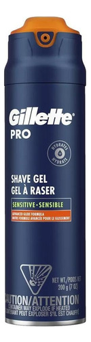 Gillette Pro Sensitive Gel De Barbear Acalma Pele E Hidrata