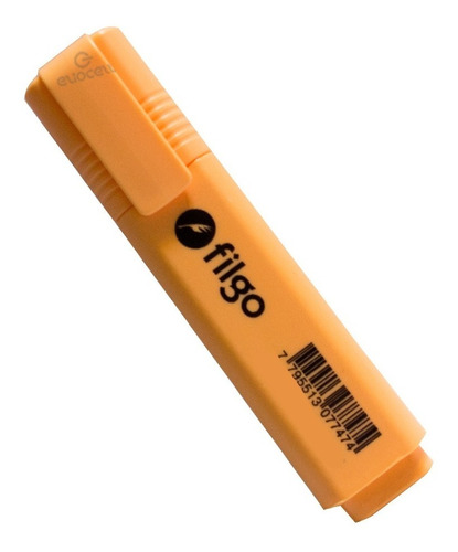 Resaltador Filgo Textmarker Pastel V/ Colores Filgo X1 Color Naranja Pastel