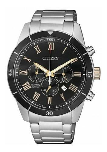 Reloj Hombre Citizen Acero Cronografo 20% Off + Regalo !!!