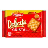 Biscoito Vitarella Delicitá De Cristal Doce Sem Sal 414 G