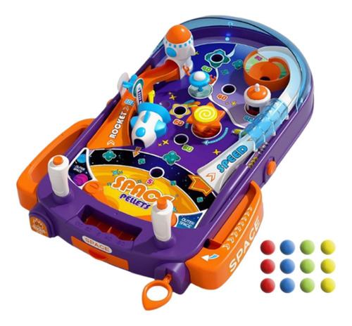 Máquina De Pinball Para Niños, Máquina De Juego Con Luz