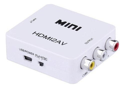 Convertidor De Video Hdmi 2av Full Hd. Excelente Calidad