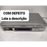 Vídeo Cassete Panasonic Vhs Fita K7 Nv-fj635 - Com Defeito 