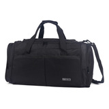 Bolso Cecchini 24 PuLG Deportivo Viaje Amplio Color Negro