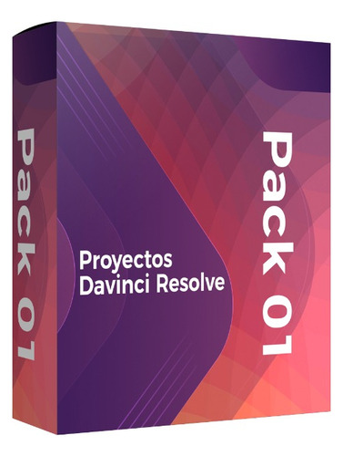 Proyectos Compatible Davinci Resolve - Pack01 Libre Elección