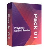 Proyectos Compatible Davinci Resolve - Pack01 Libre Elección