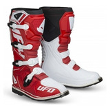 Botas Motocross Enduro Atv Ufo Obsidian Rojas