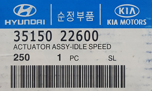 Vlvula Sensor Iac Hyundai Elantra Getz Accent Kia Ro 1.3  Foto 10