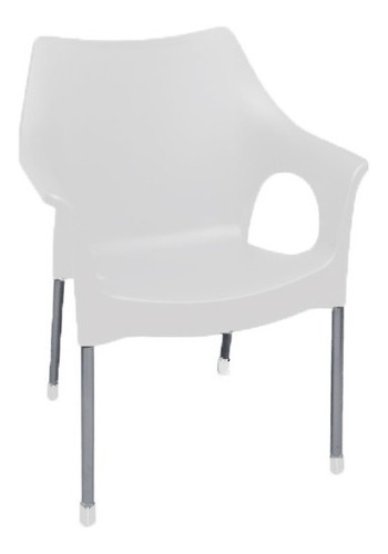 Silla Plastica Italiano P/ Metálicas Colombraro 