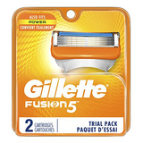 Cuchillas De Afeitar Gillette Fusion5 Para Hombre, 2 Recambi