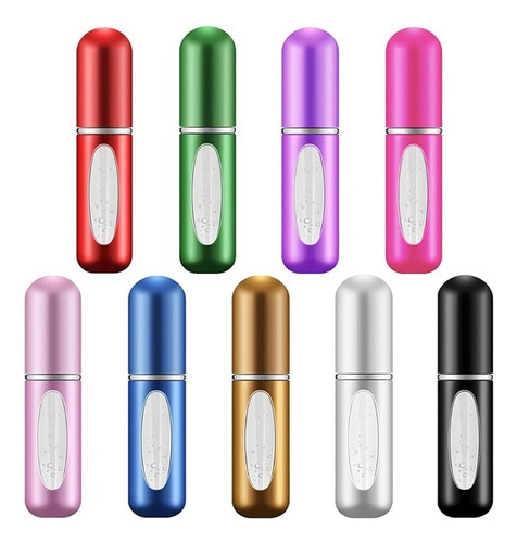 Mini Atomizador Perfume 5 Ml (9 Pcs)