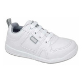 Tenis Escolares Blancos Bublegummers Talla 22