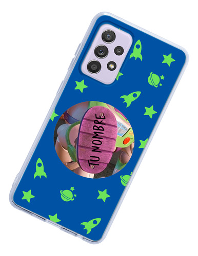 Funda Para Galaxy Suela Buzz Lightyear Toy Story  Nombre