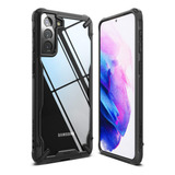 Funda Para Samsung S21 Plus Transparente Ringke Fusion-x 