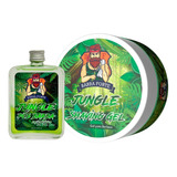 Kit Jungle Creme Pós Barba + Shaving Gel 170g Barba Forte