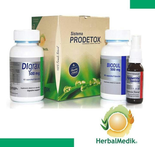 Kit Prodetox Apoyo En La Reducción De Peso Y Medidas + Obseq