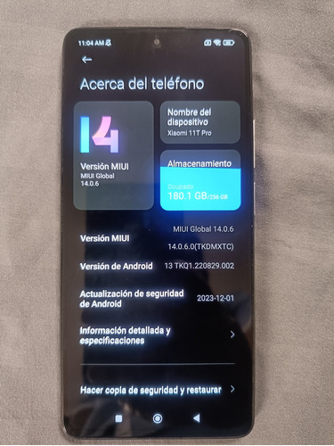 Xiaomi 11t Pro, 8gb Ram, 256gb Almacen, Snapdragon 888