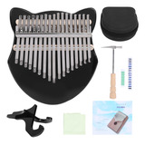 Kit De Piano Kalimba Crystal Shape, 17 Teclas, Música Para P