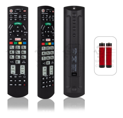 Control Panasonic Compatible Smart Netflix 3d Ebqa33981
