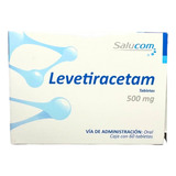 Levetiracetam 500 Mg Caja 60 Tabletas Laboratorio Salucom
