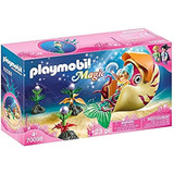 Playmobil Sirena Con Góndola De Caracol Marino