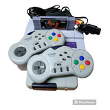 Super Nintendo + Juego + Controles