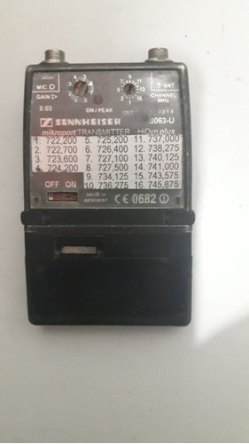 Sennheiser Sk3063-u Microport Hidyn Plus Transmitter (f)