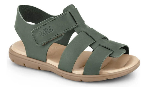 Sandalias Franciscanas Bibi Basic Niños Cuero Abrojo Confort