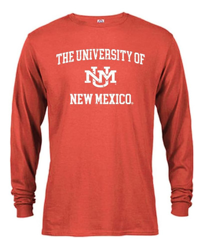 Camiseta Sport Your Gear New Mexico Lobos Retro Desgastada D