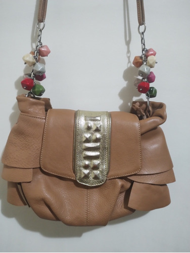 Cartera Jazmin Chebar Cuero Genuino