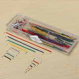 Jekewin 140pcs Solderless Breadboard Jumper Cable Wire Kit U