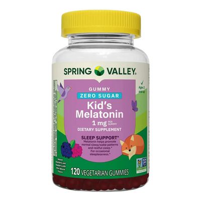 Spring Valley Kids Melatonina 120gomitas Niños 1mg Melatonin Sabor Moras | Envío gratis
