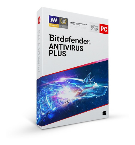 Bitdefender Antivirus Plus 2020 3 Pc 2 Años