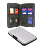 Estuche Para Memorias Sd Y Micro Sd, Portaarjetas De Memoria